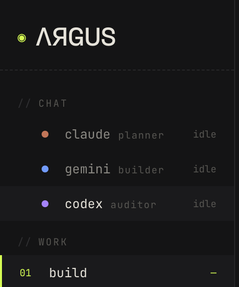 Argus screenshot